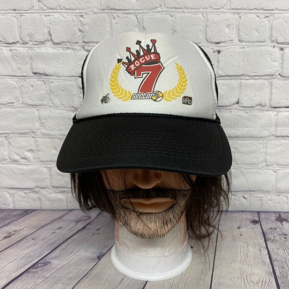 OTTO Hat Cap Snapback Trucker Mesh Rogue 7 Sector 9 Rope One Size Fits Most